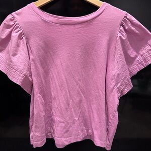 Old Navy Lilac Short Sleeve Top